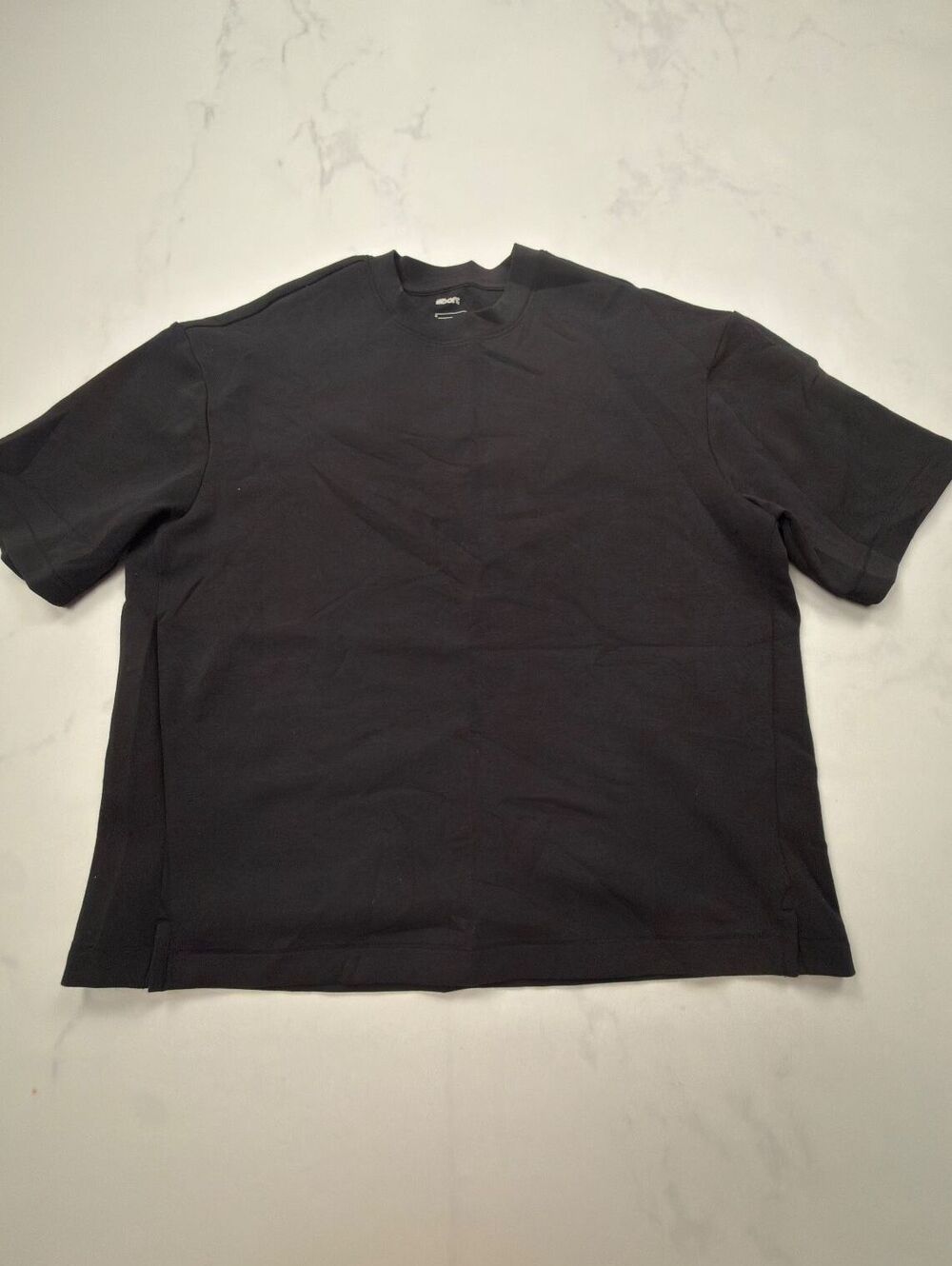 Classic Style T Shirt Black 2010s Minimalist - Mens M